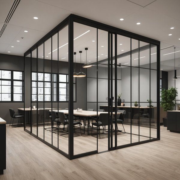 Prix verrière : combien coûte une cloison en verre ?